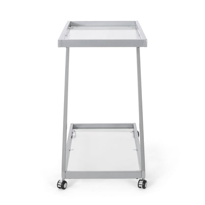 BAR CART, Iron Base & Tempered Glass image 8