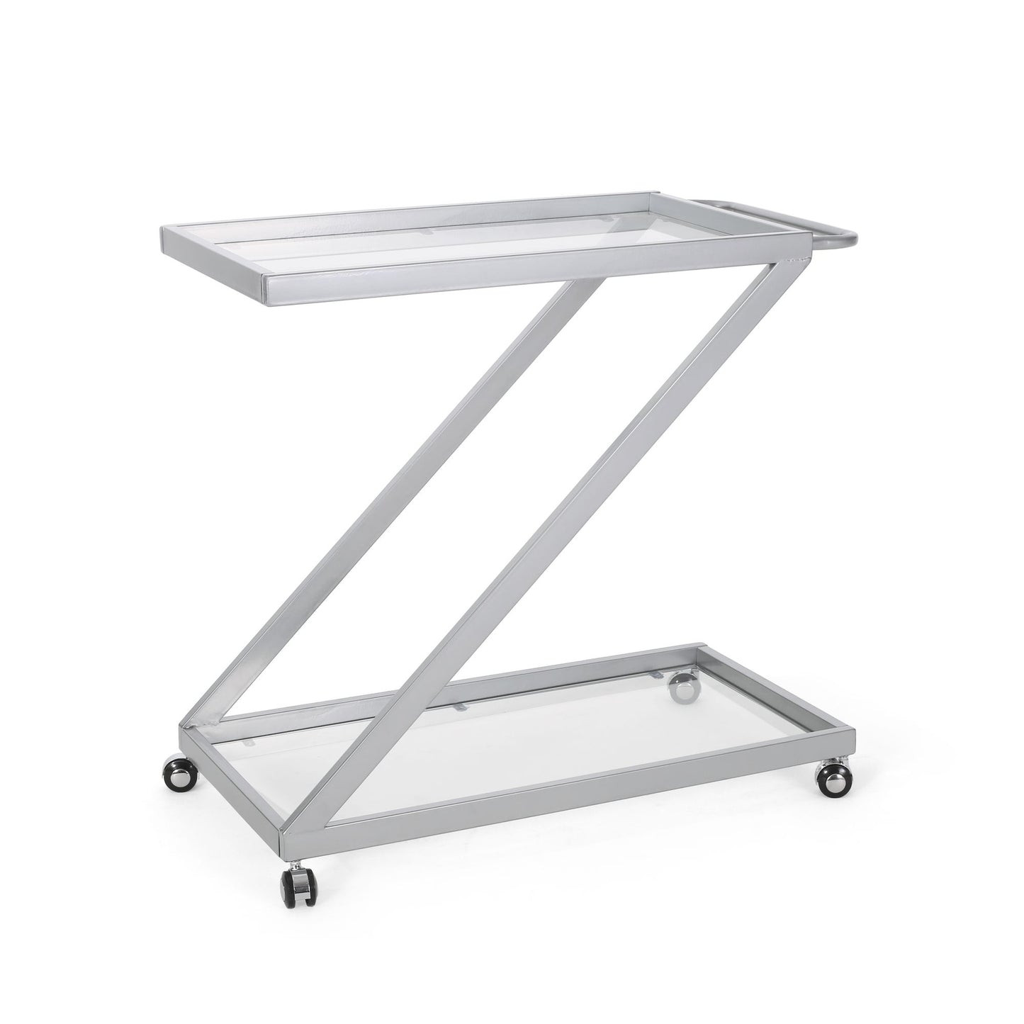 BAR CART, Iron Base & Tempered Glass image 6
