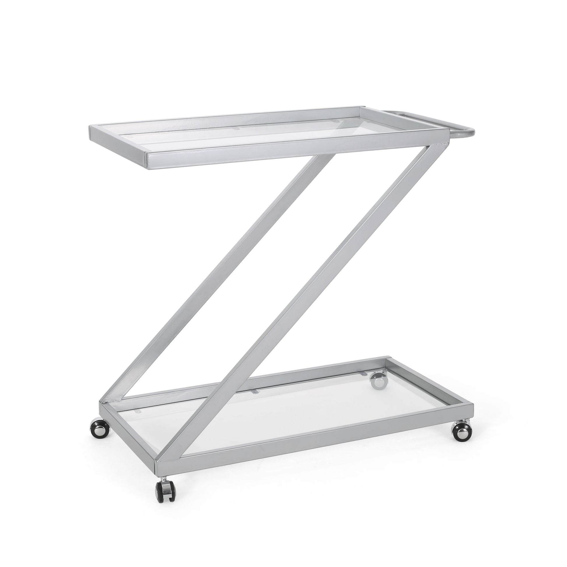 BAR CART, Iron Base & Tempered Glass image 6