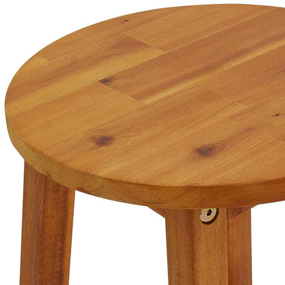 Bar Stools 4 pcs Solid Acacia Wood image 6