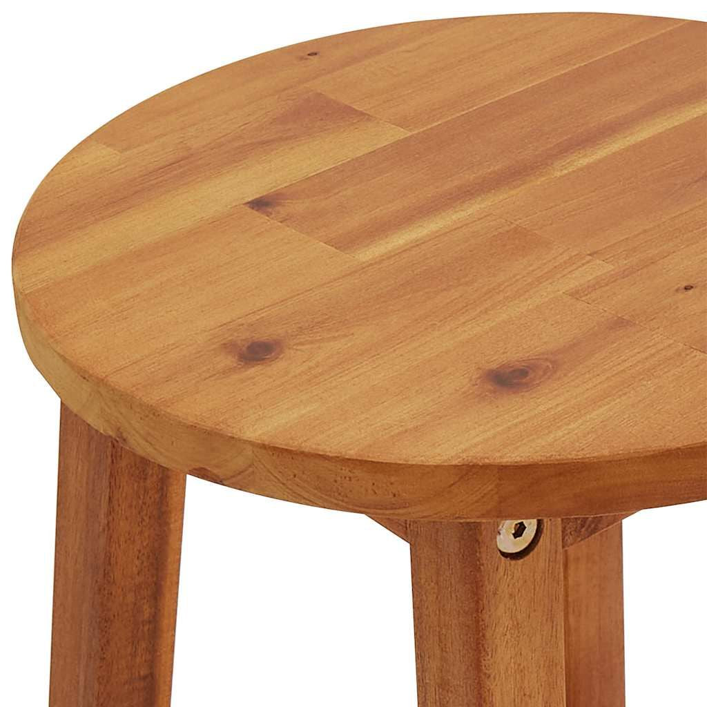 Bar Stools 6 pcs Solid Acacia Wood image 8