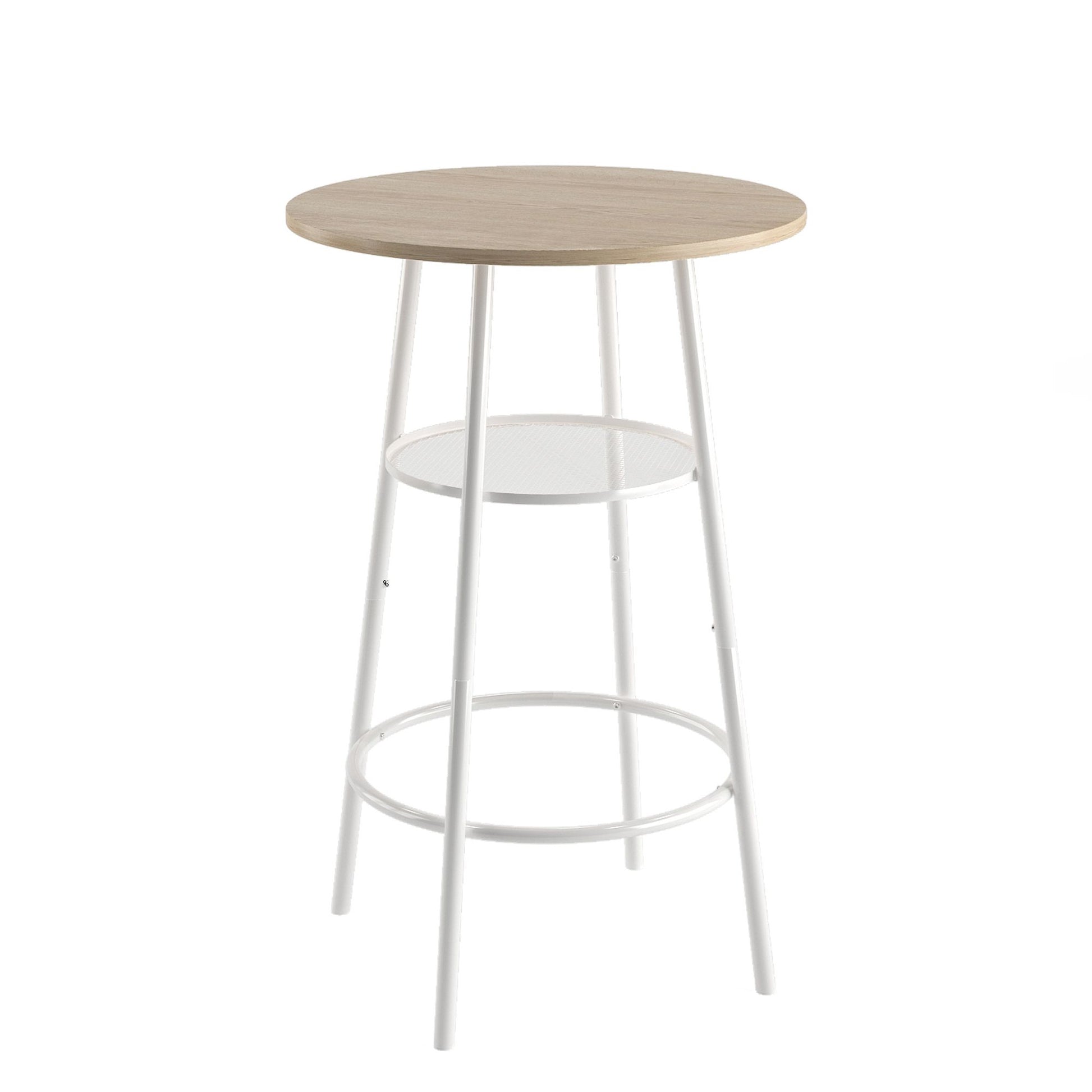 Bar table, equipped with 2 bar stools , with backrest and partition image 16