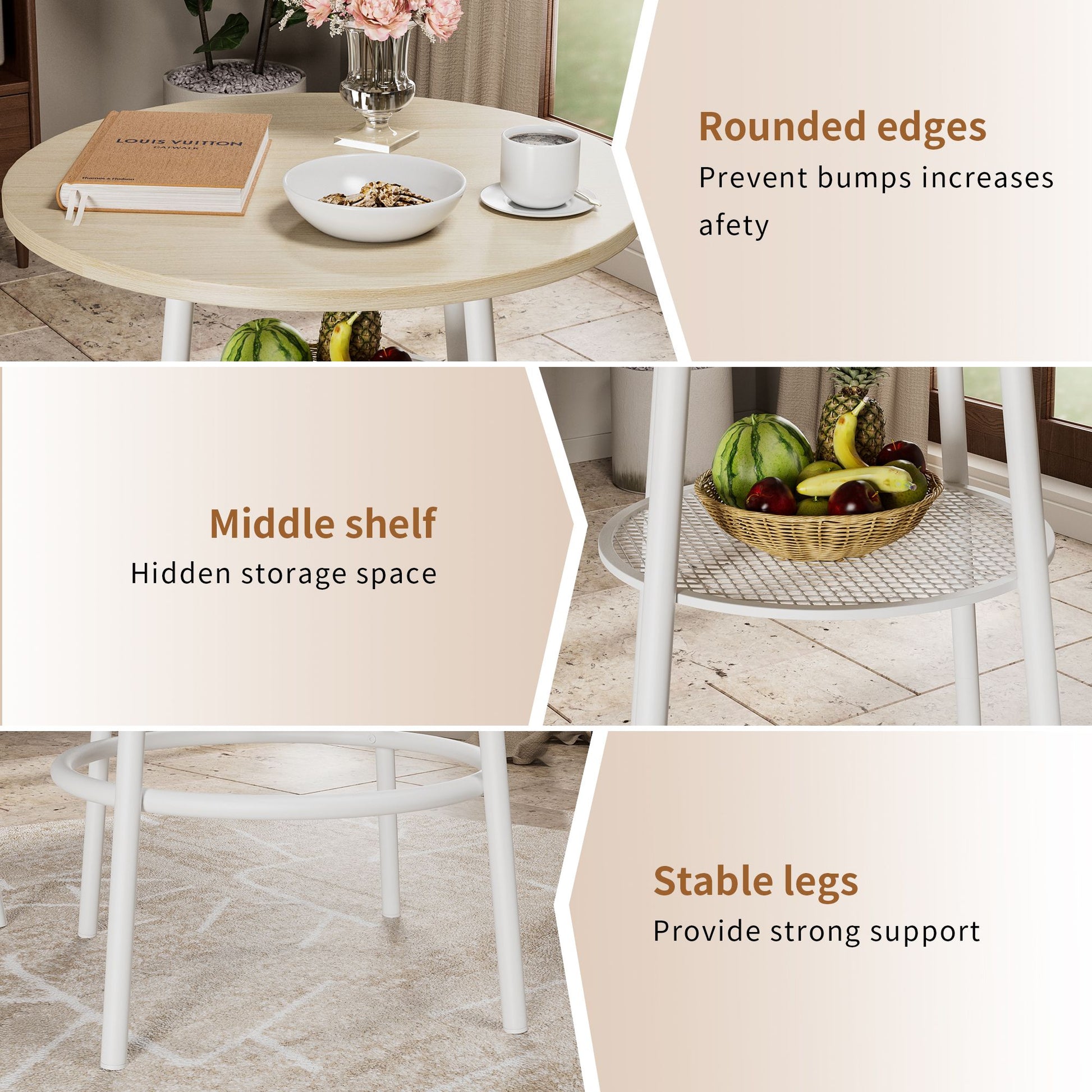 Stool foot cover detail for floor protection