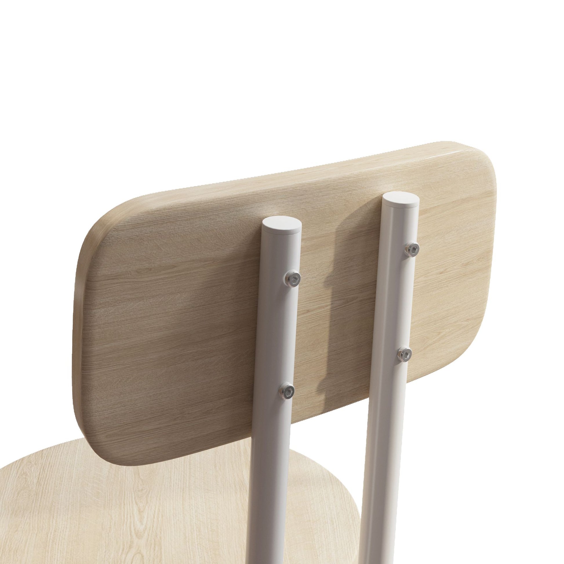 Bar table, equipped with 2 bar stools , with backrest and partition image 17