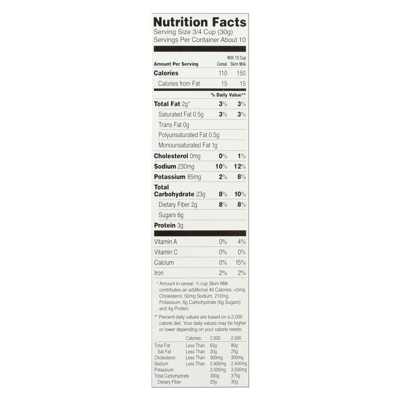 Barbara's Bakery - Puffins Cereal - Peanut Butter - Case Of 12 - 11 Oz. image 3