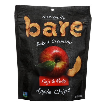 Bare Fruit Apple Chips - Fuji & Reds - Case Of 12 - 3.4 Oz image 1