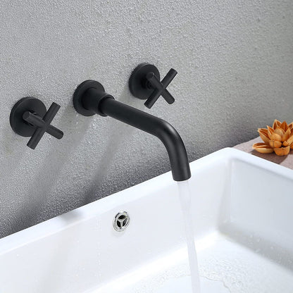 Bathroom Faucet Wall Mounted Bathroom Sink Faucet image 20