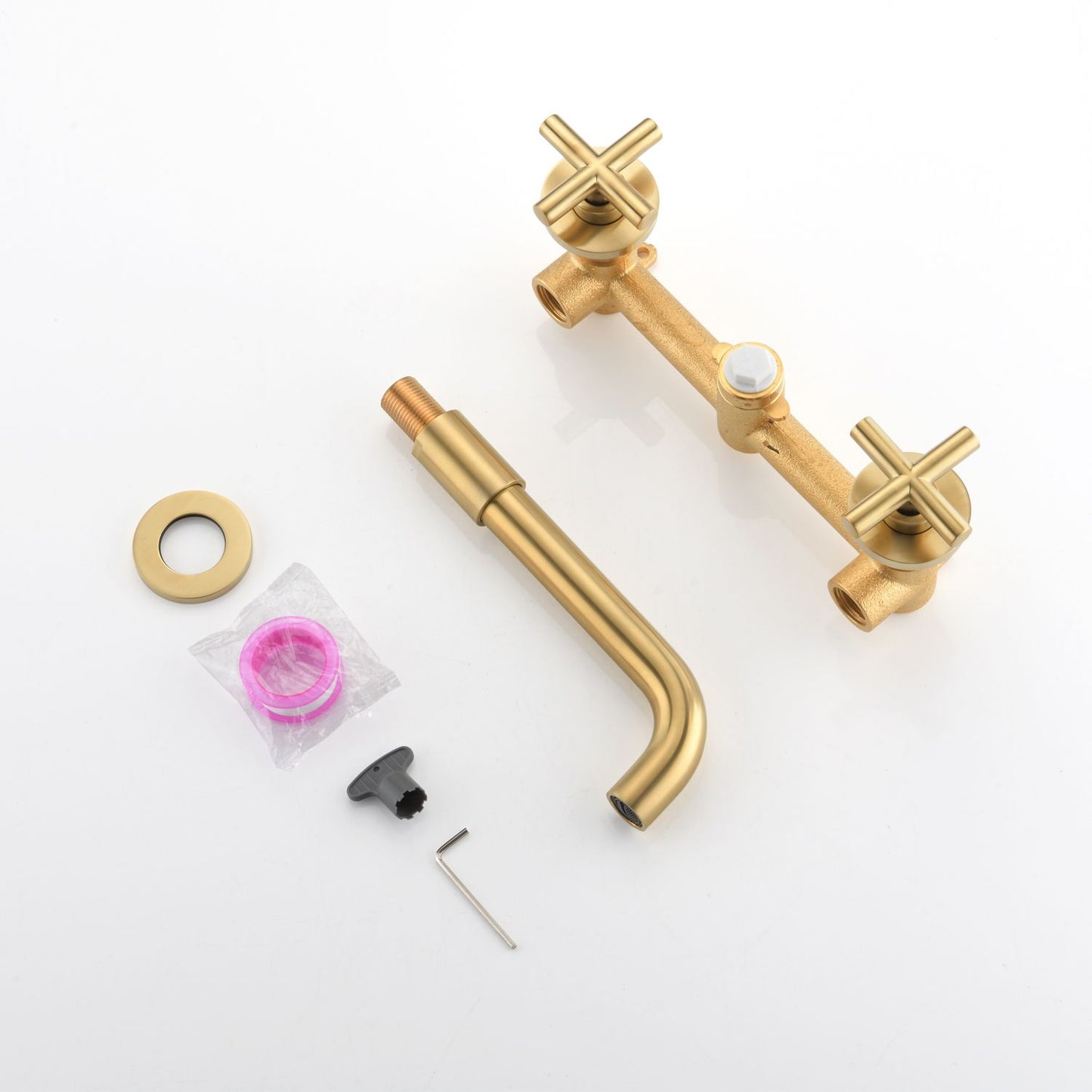 Bathroom Faucet Wall Mounted Bathroom Sink Faucet image 8