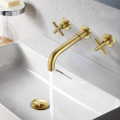 Bathroom Faucet Wall Mounted Bathroom Sink Faucet image 2