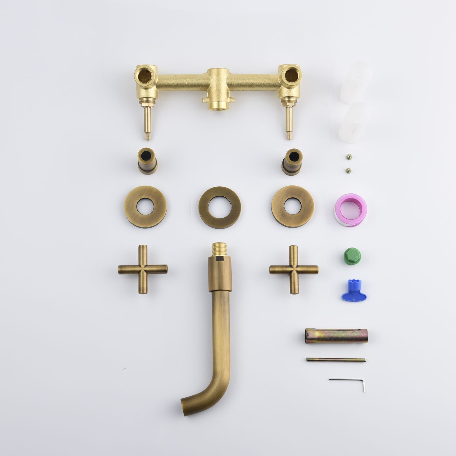 Bathroom Faucet Wall Mounted Bathroom Sink Faucet image 18