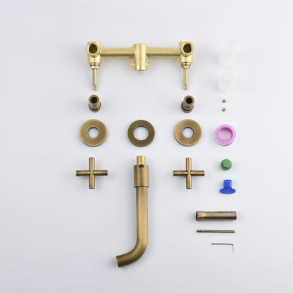 Bathroom Faucet Wall Mounted Bathroom Sink Faucet image 18