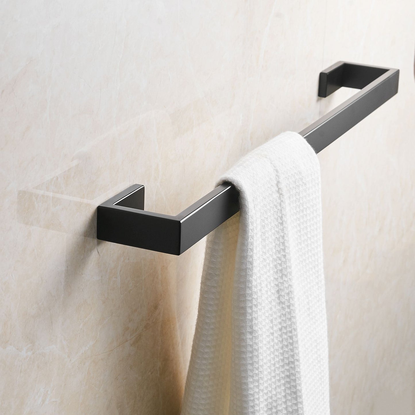 Bathroom Towel Bar, 24 Inch Towel Racks for Bathroom Wall Mounted, Heavy Duty Hand Towel Holder Organizer, Modern Home T image 3