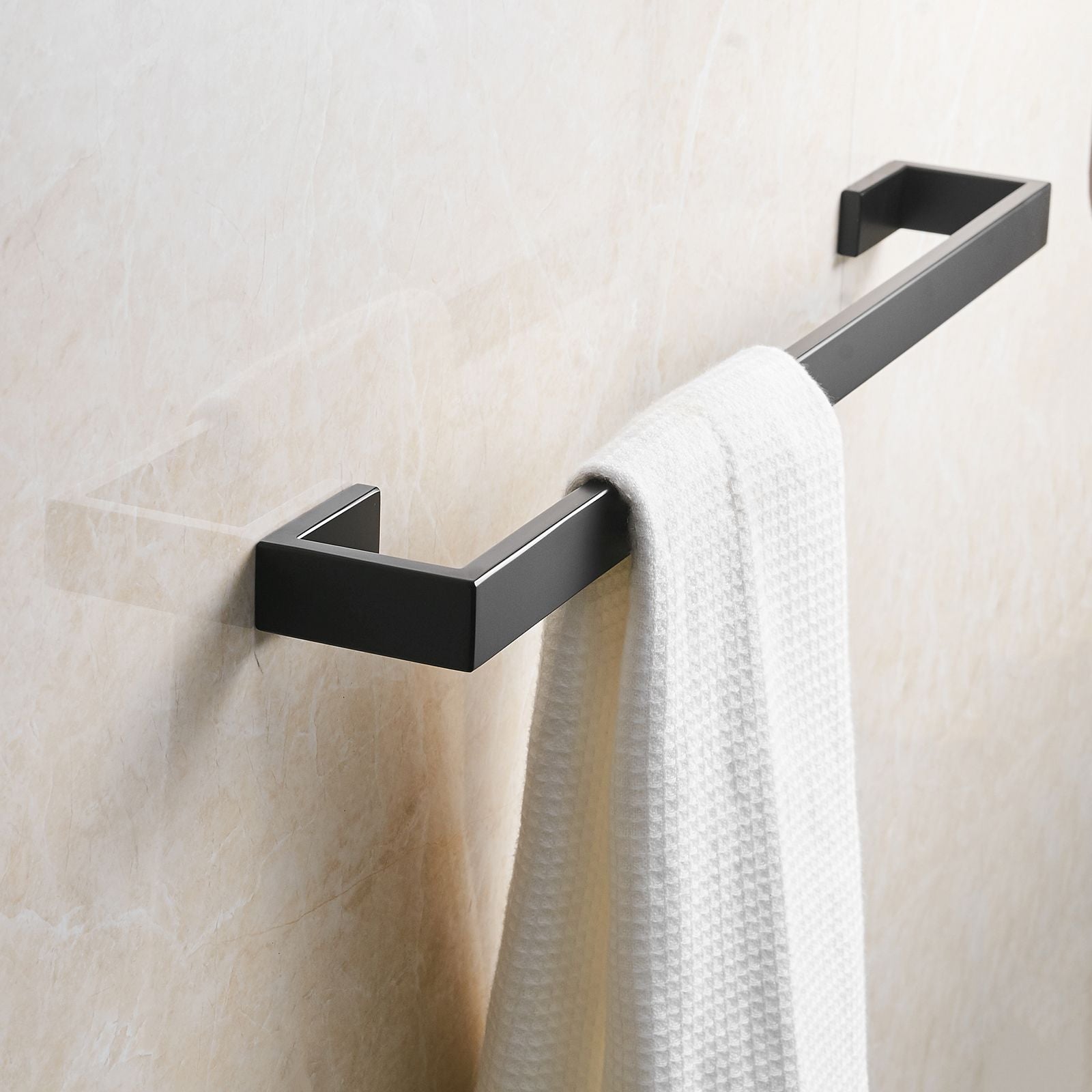 Bathroom Towel Bar, 24 Inch Towel Racks for Bathroom Wall Mounted, Heavy Duty Hand Towel Holder Organizer, Modern Home T image 3