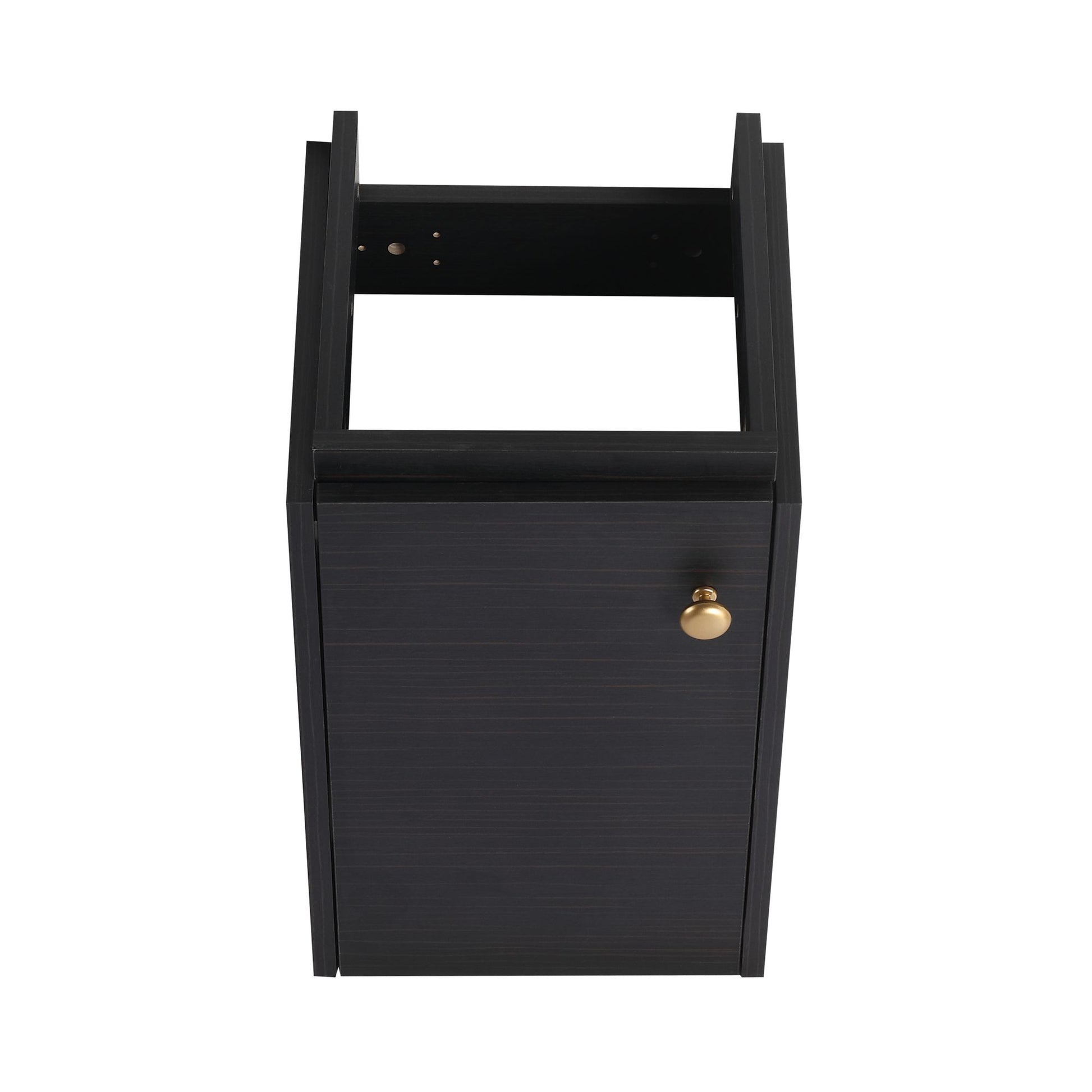 Bathroom Vanity with Sink 12 Inch for Small Bathroom, Bathroom Vanity with Soft Close Door,Small Bathroom Vanity with Si image 9