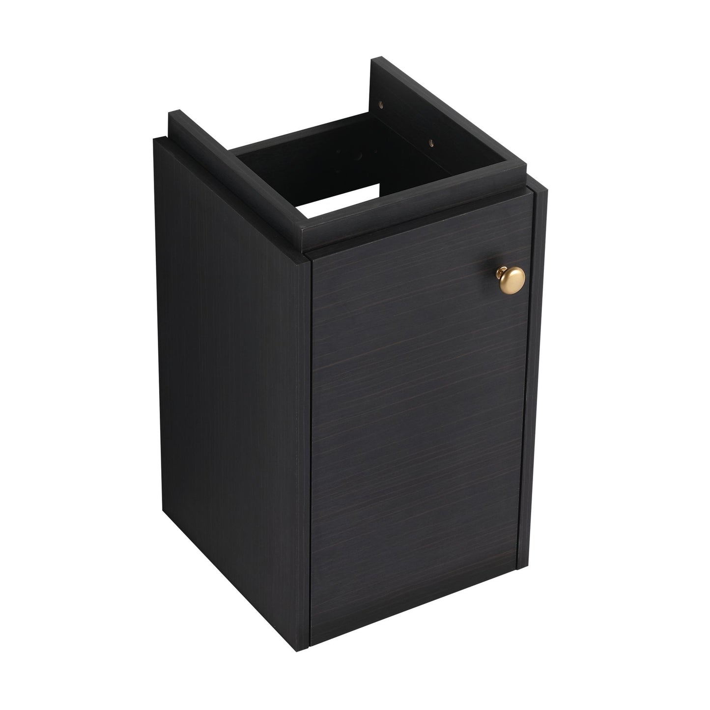 Bathroom Vanity with Sink 12 Inch for Small Bathroom, Bathroom Vanity with Soft Close Door,Small Bathroom Vanity with Si image 12