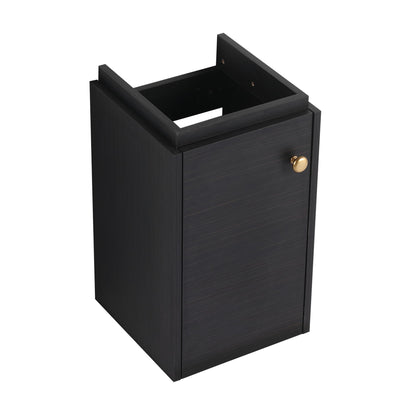 Bathroom Vanity with Sink 12 Inch for Small Bathroom, Bathroom Vanity with Soft Close Door,Small Bathroom Vanity with Si image 12