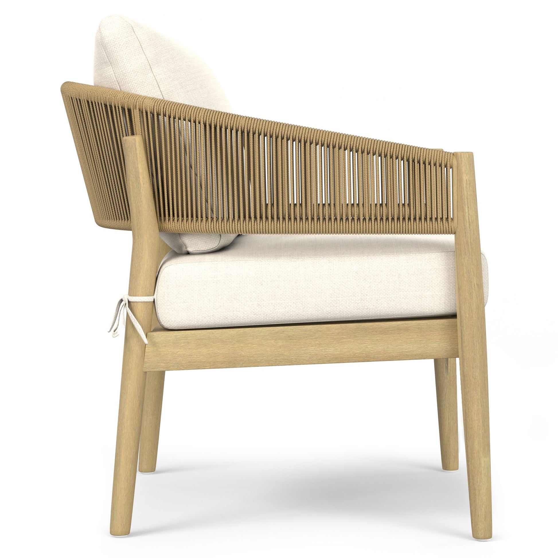 Bayshore - Outdoor Conversation Chair (Set of 2) - Natural image 2