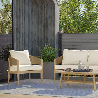 Bayshore - Outdoor Conversation Chair (Set of 2) - Natural image 9