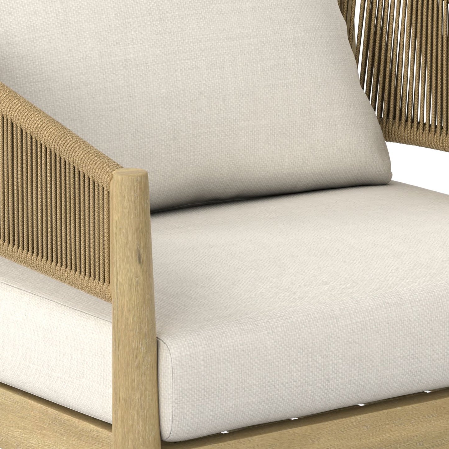 Bayshore - Outdoor Conversation Chair (Set of 2) - Natural image 5