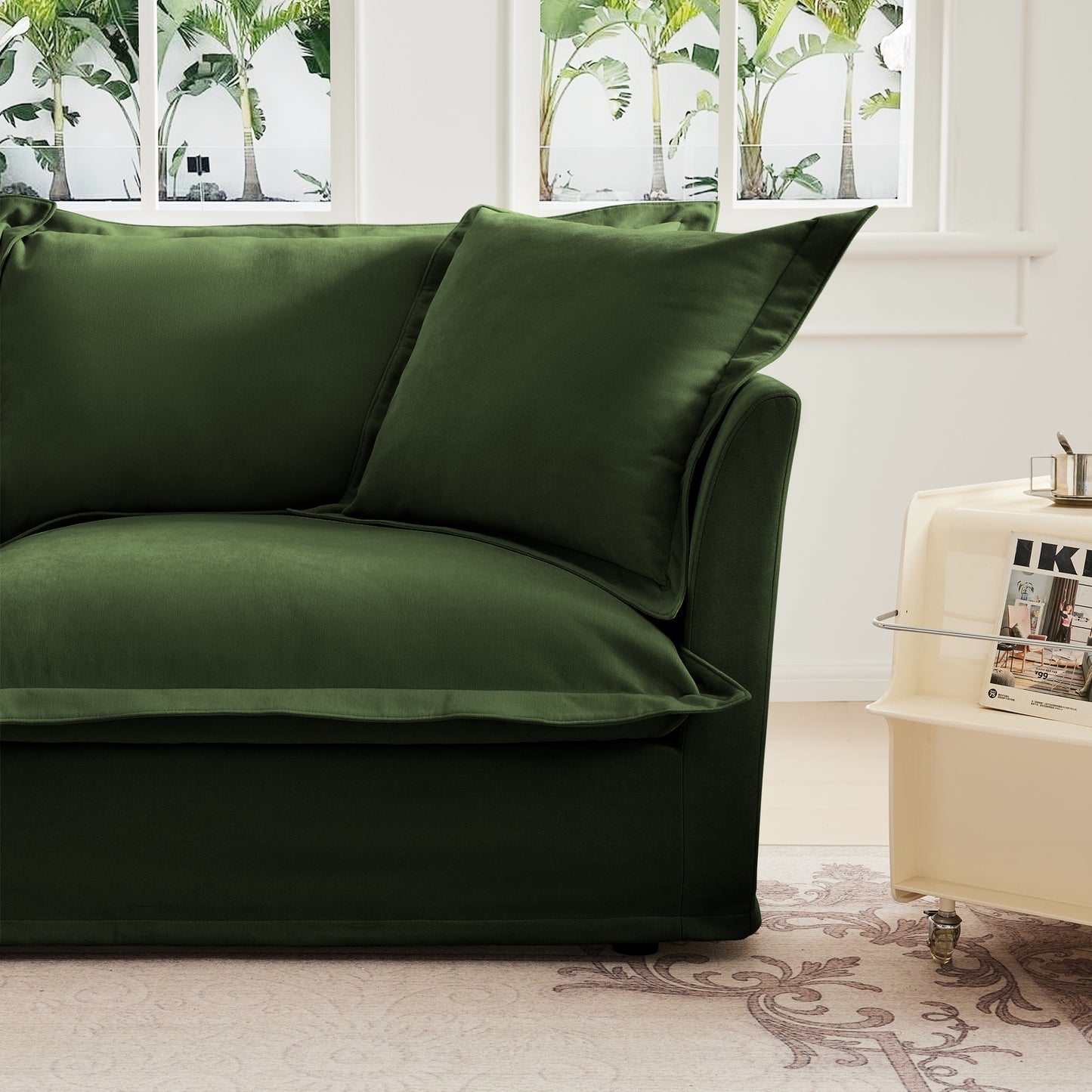 Koala sofa RSF W/1 Pillow -Green image 11