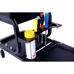 Ultimate Rolling Detailing & Utility Cart, for Cars, Trucks, SUVs, RVs, Home, Garden, Garage & More, Black