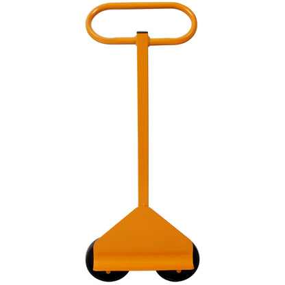 Drywall Dolly Cart with Wheels,Panel Dolly 220lbs Load Capacity,Panel Service Cart,Moving Panels,Yellow image 2