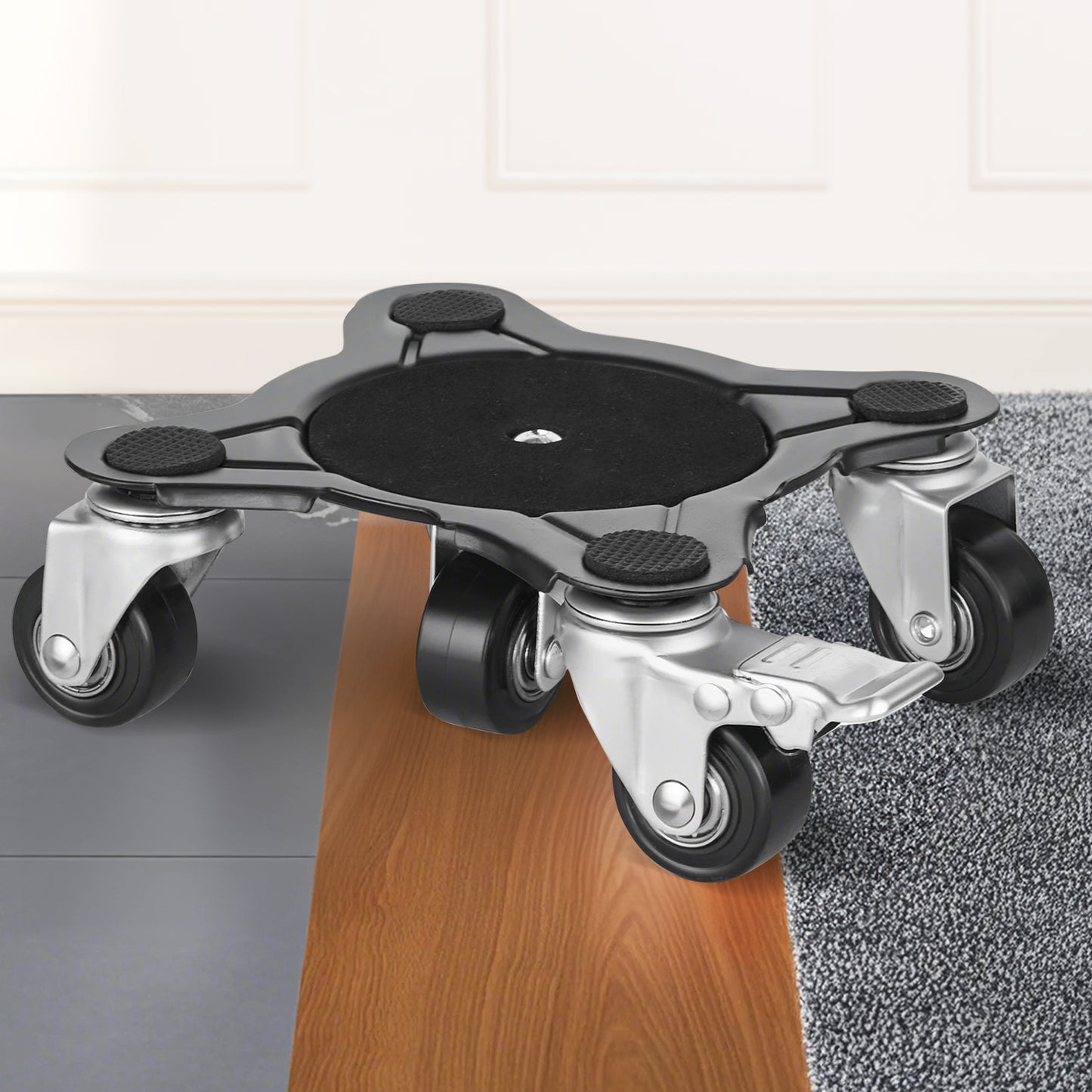 Furniture Dolly Heavy Duty Furniture Mover with 5 Wheels 1200 lbs Capacity image 4