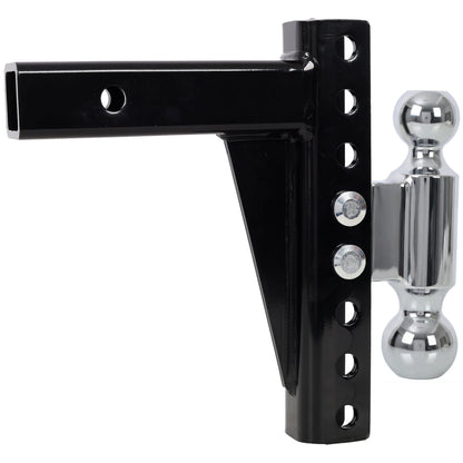 Adjustable Dual Ball Mount,12,000 lb & 10,000 lb Towing Capacity,Dual Hitch Balls (2" & 2‑5/16"), Fits 2" Receiver image 1