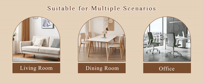 Modern Style Dining Chairs Set of 6 in Black, Essential for Minimalist Homes.Meeting Family Dining Needs,PU Material Seat,Silver Metal Legs,Blending into Various Home Environments.W1151107275 image 11