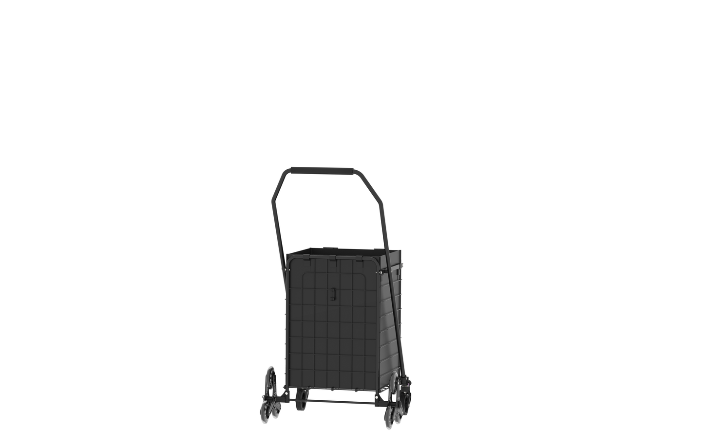 Shopping Cart to Go Upstairs,Shopping Cart on Wheels, Foldable Utility Shopping Carts with 360° Rolling Swivel Wheels for Groceries Laundry image 11