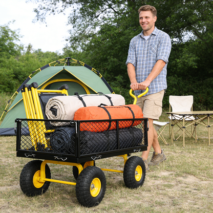 Wagon Cart Garden cart trucks make it easier to transport firewood image 11