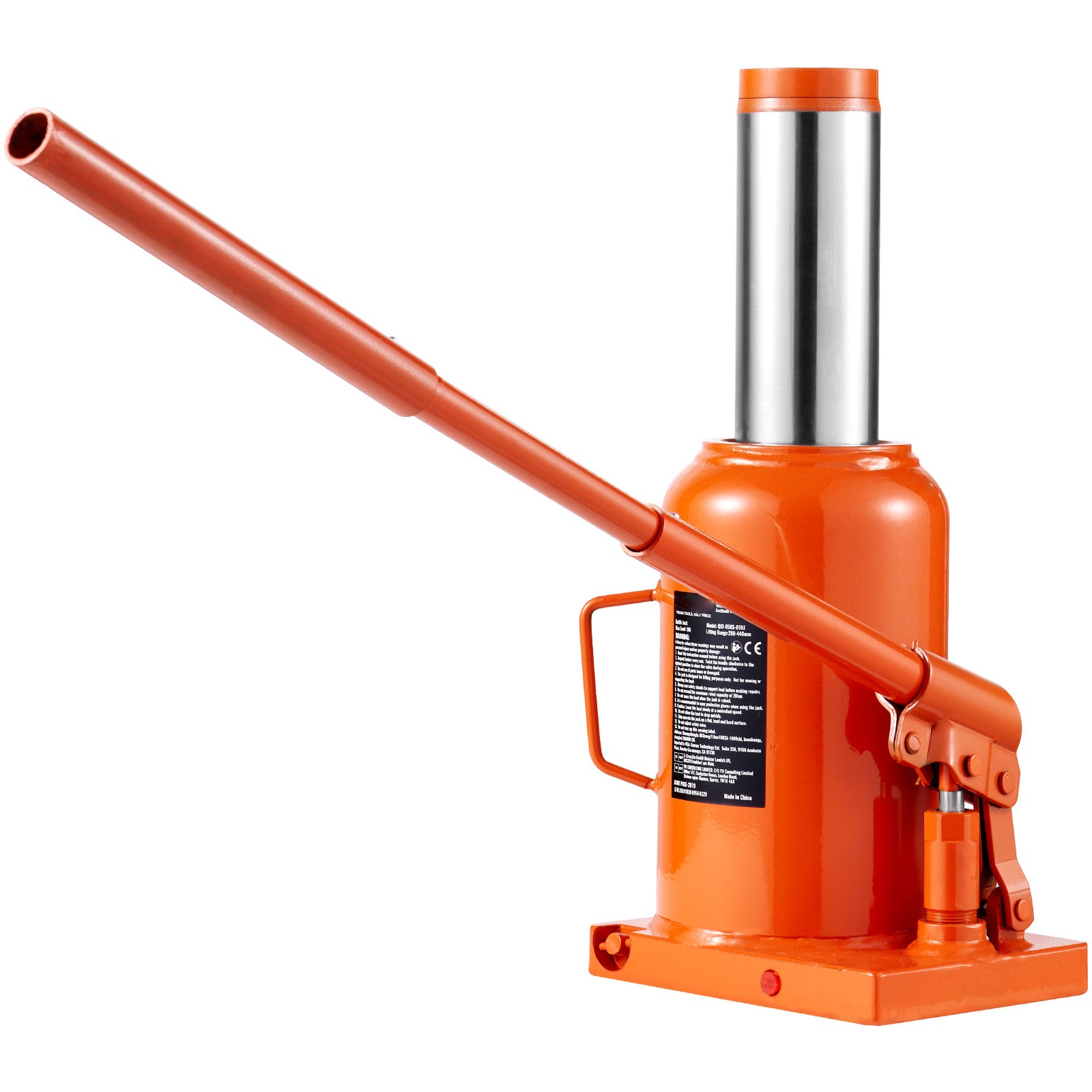 Hydraulic Bottle Jack 30 Ton Manual High Lift Automotive Car Repair Shop image 6