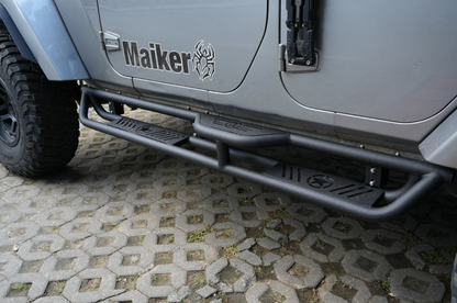 20578 Running Boards Compatible with Jeep Wrangler JK 4 Doors image 1