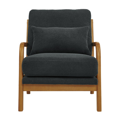 Wooden Lounge Chair image 8