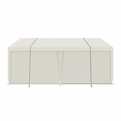 Carport, 12×20 Heavy Duty Portable Carport Garage Tent for Outdoor Storage Shelter white image 9