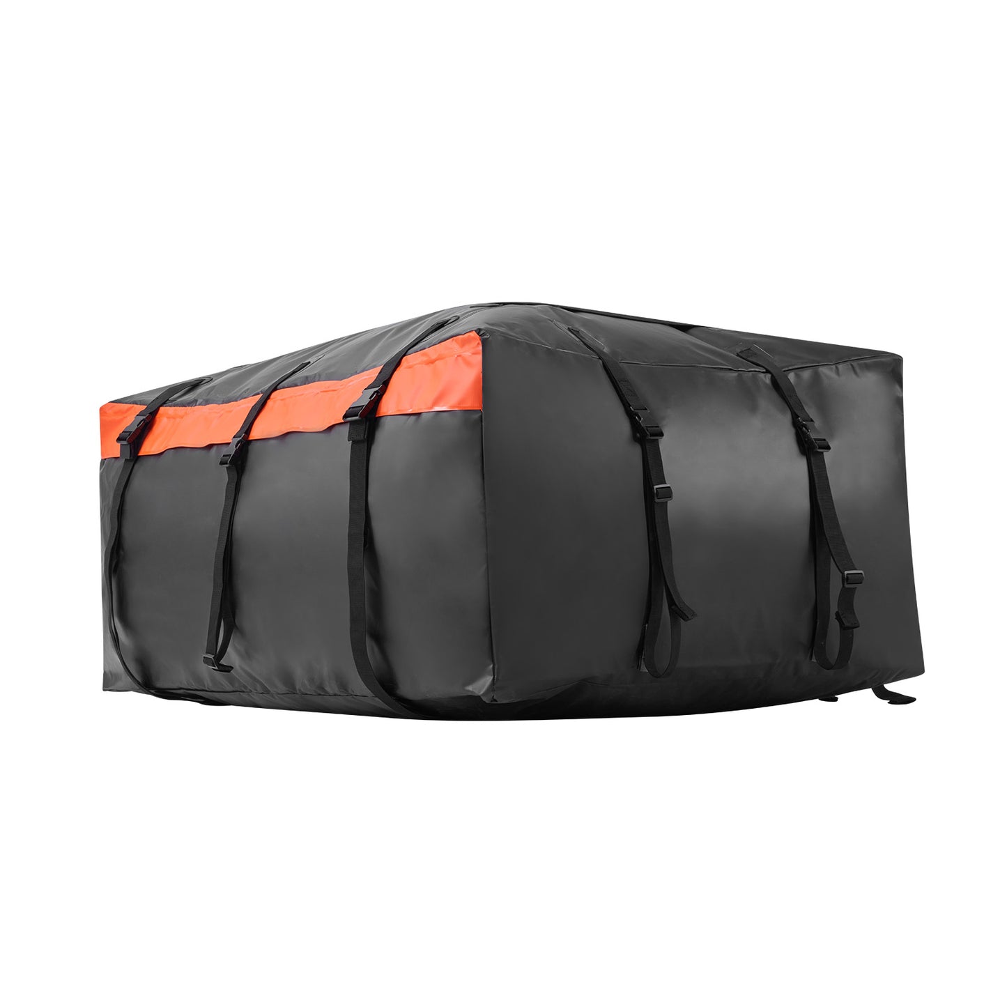 Car Rooftop Cargo Carrier Bag, 23 Cubic Feet Roof Cargo Carrier, Heavy Duty 840D PVC 100% Waterproof Car Roof Luggage Bag for All Vehicle with/without Rack- with Lock, Anti-Slip Mat, 6 Door Hook image 4
