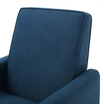 Navy Blue Fabric Push Back Chair for Elegant Home Décor(Old SKU:52422.00FDBL) image 12