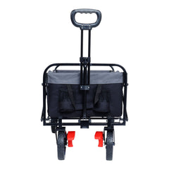 150L Heavy Duty Collapsible Wagon Cart for Garden Use