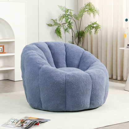 Bean Bag Chair, Bean Bag Sofa Chair with Armrests Stuffed High-Density Foam, Lazy Sofa Comfy Chairs BeanBag Chair for Adults in Living Room,Bedroom Reading image 1