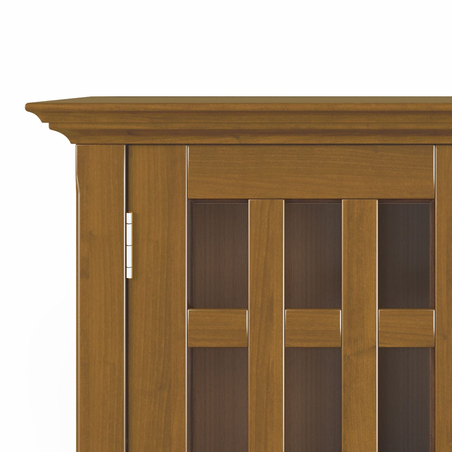 Bedford - Low Storage Media Cabinet - Light Golden Brown image 3