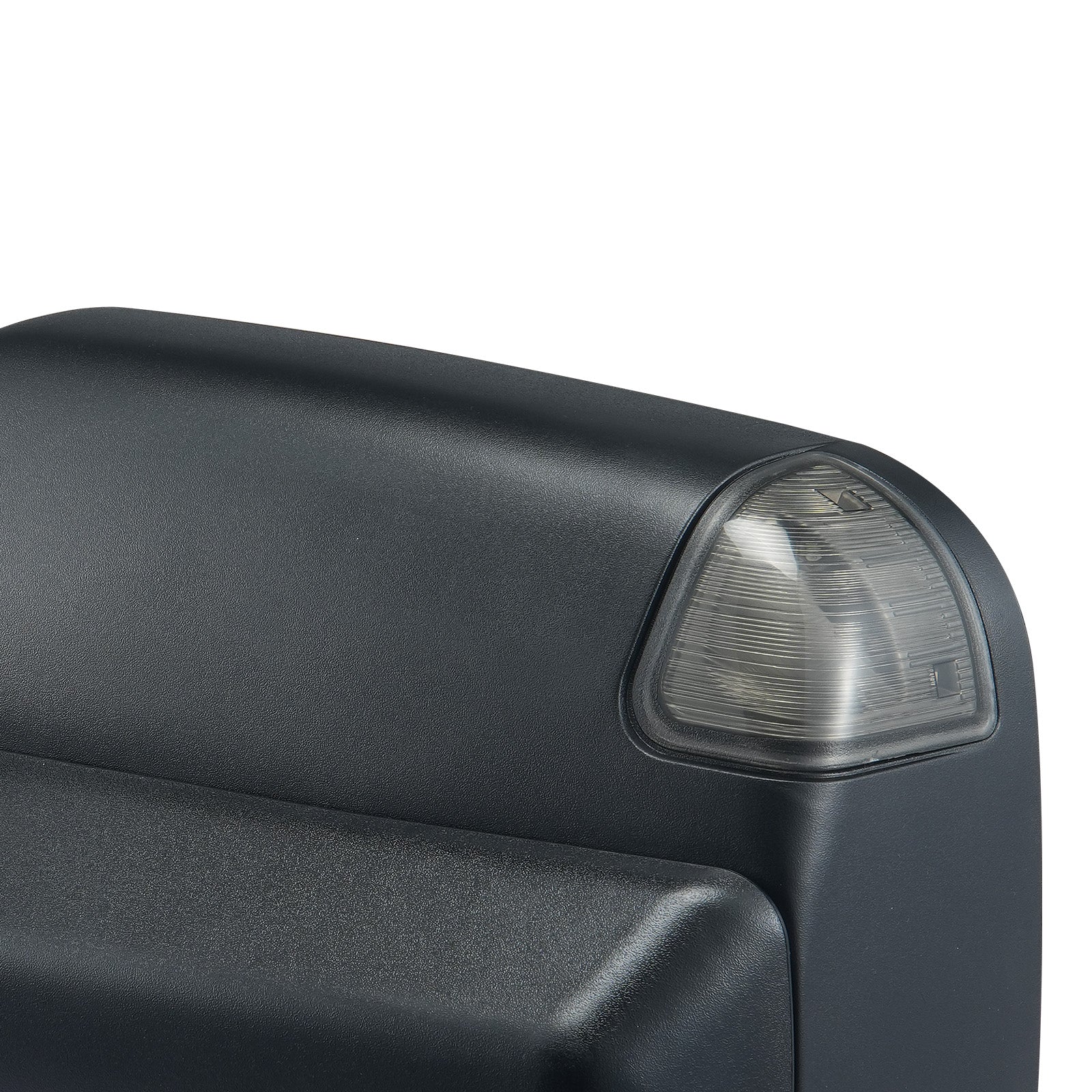 Towing Mirrors Fit for 2009-2018 Dodge Ram 1500, 2010-2018 Ram 2500 3500, Ram Classic 2019-2023 Power Heated with Signal Light & Puddle Light, Manual Controlling Flipping Folding, Black image 2