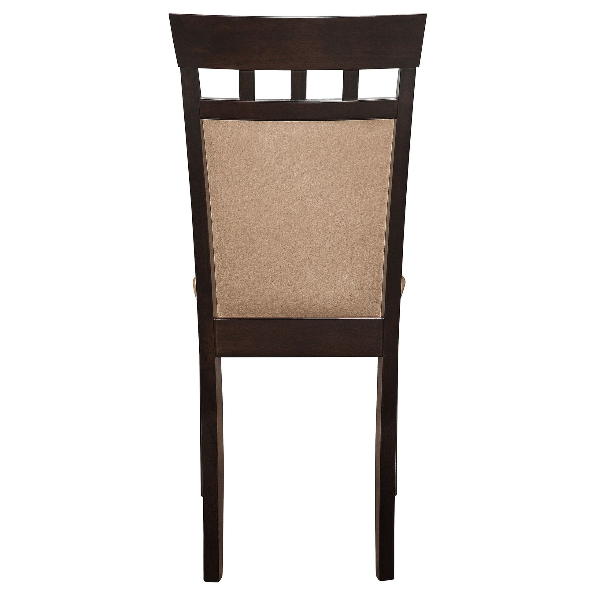 Beige and Cappuccino Upholstered Side Chairs (Set of 2) image 10