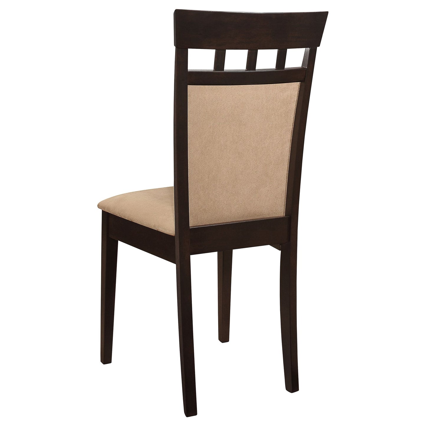 Beige and Cappuccino Upholstered Side Chairs (Set of 2) image 9
