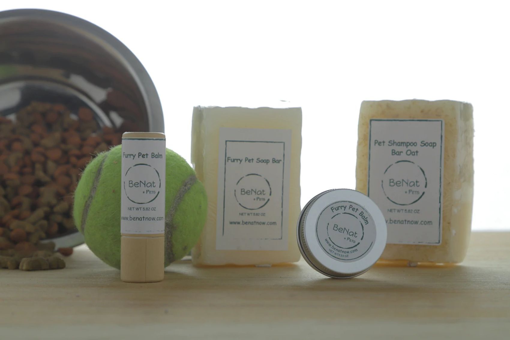 BeNat All-Natural Furry Pet Soap Bar | Organic Lavender, Coconut & Citronella Flea Prevention Dog Shampoo | Calming & So image 3