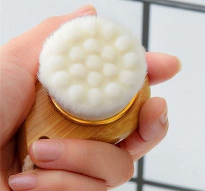 BeNat Premium Eco-Friendly 6-Piece Bamboo Bath Essentials Set - Includes Body Massage Brush, Facial Brush, Detangling Ha image 6
