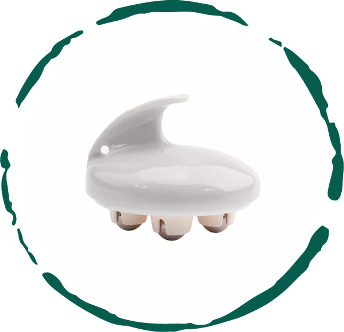 BeNat Rolling Body Massager - Ergonomic Stainless Steel Roller & Deep Tissue Cellulite Massage Tool for Muscle Relief, T image 1