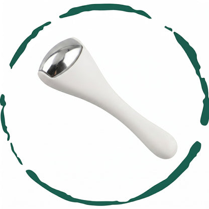 BeNat Stainless Steel Eye & Face Ice Roller Massager - Cooling Facial Massage Tool for De-Puffing, Lifting & Dark Circle image 1