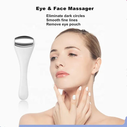 BeNat Stainless Steel Eye & Face Ice Roller Massager - Cooling Facial Massage Tool for De-Puffing, Lifting & Dark Circle image 7