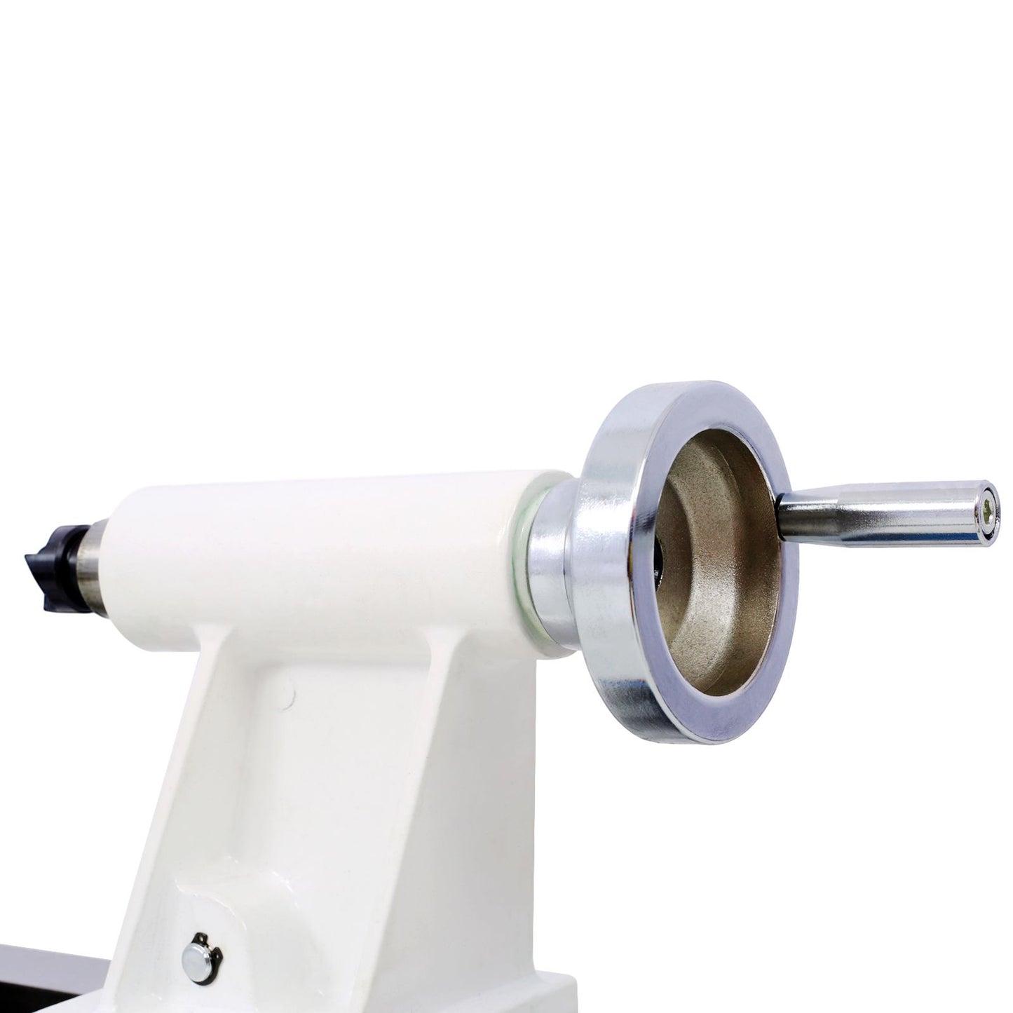 Benchtop Wood Lathe 10" x 18" Wood Lathe Machine 5 Variable Speeds 500/750/1150/1800/3200RPM Mini Wood Turning Lathe for image 17
