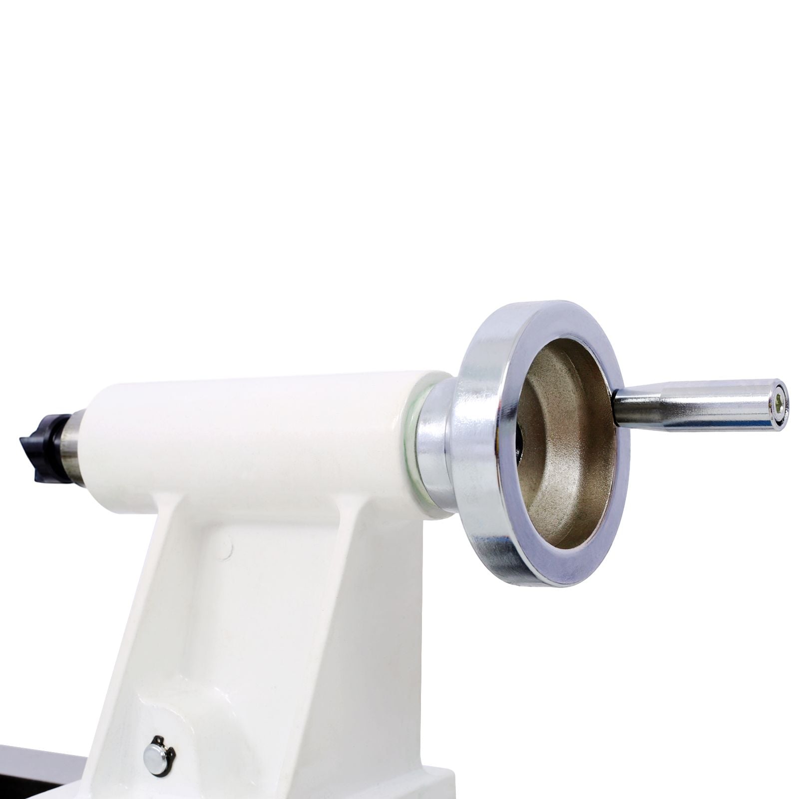Benchtop Wood Lathe 10" x 18" Wood Lathe Machine 5 Variable Speeds 500/750/1150/1800/3200RPM Mini Wood Turning Lathe for image 17